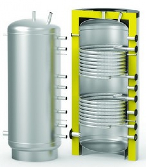 Бак косвенного нагрева ГВС с возможностью подключения солнечного коллектора